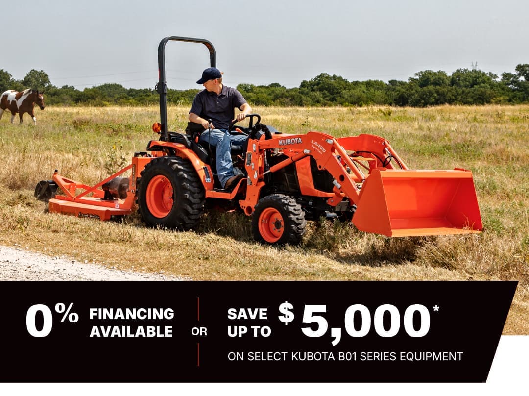 Save on Select B01 Series Tractors Save on Select B01 Series Tractors