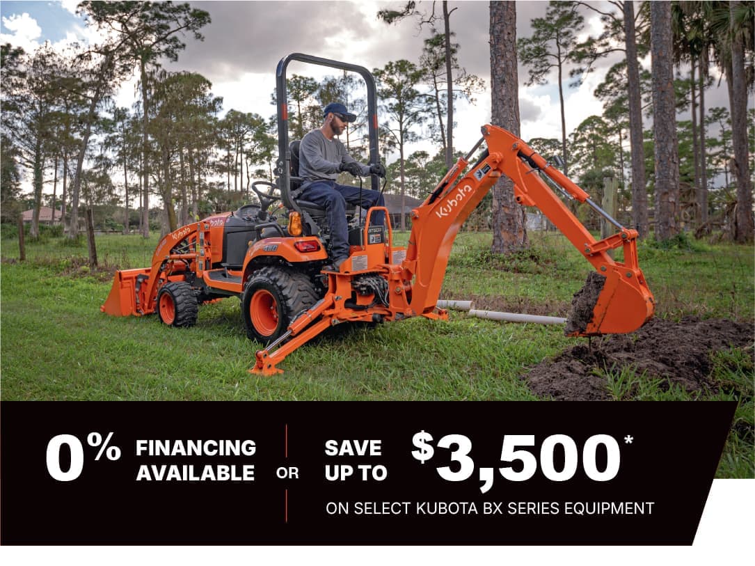 Save on BX Series Tractors Save on BX Series Tractors