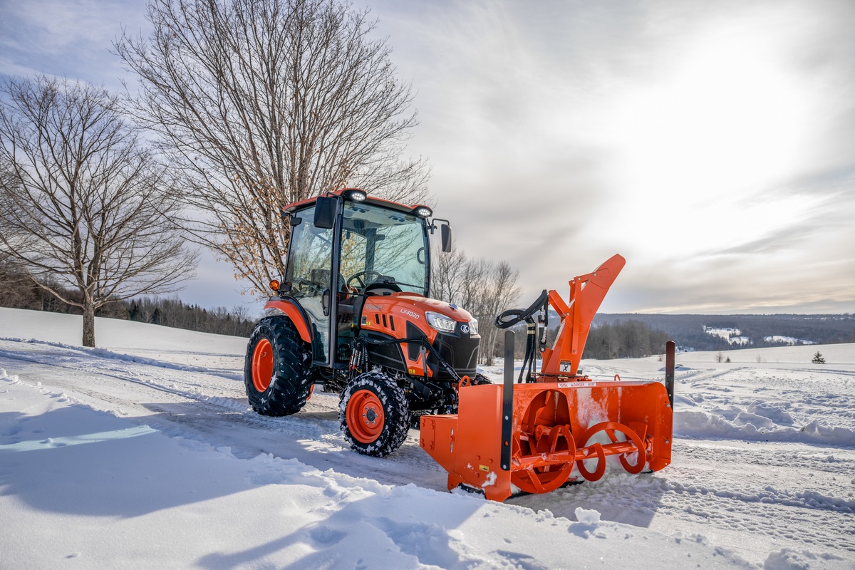 LX Series and Snowthrower