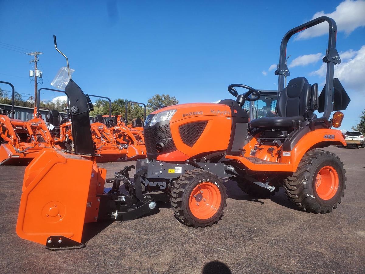 BX2380 & Snowthrower